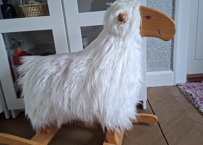 Grajewo ogłoszenia: Sprzedam huśtawkę  owieczka na biegunach 70na 65 stan vardzo...